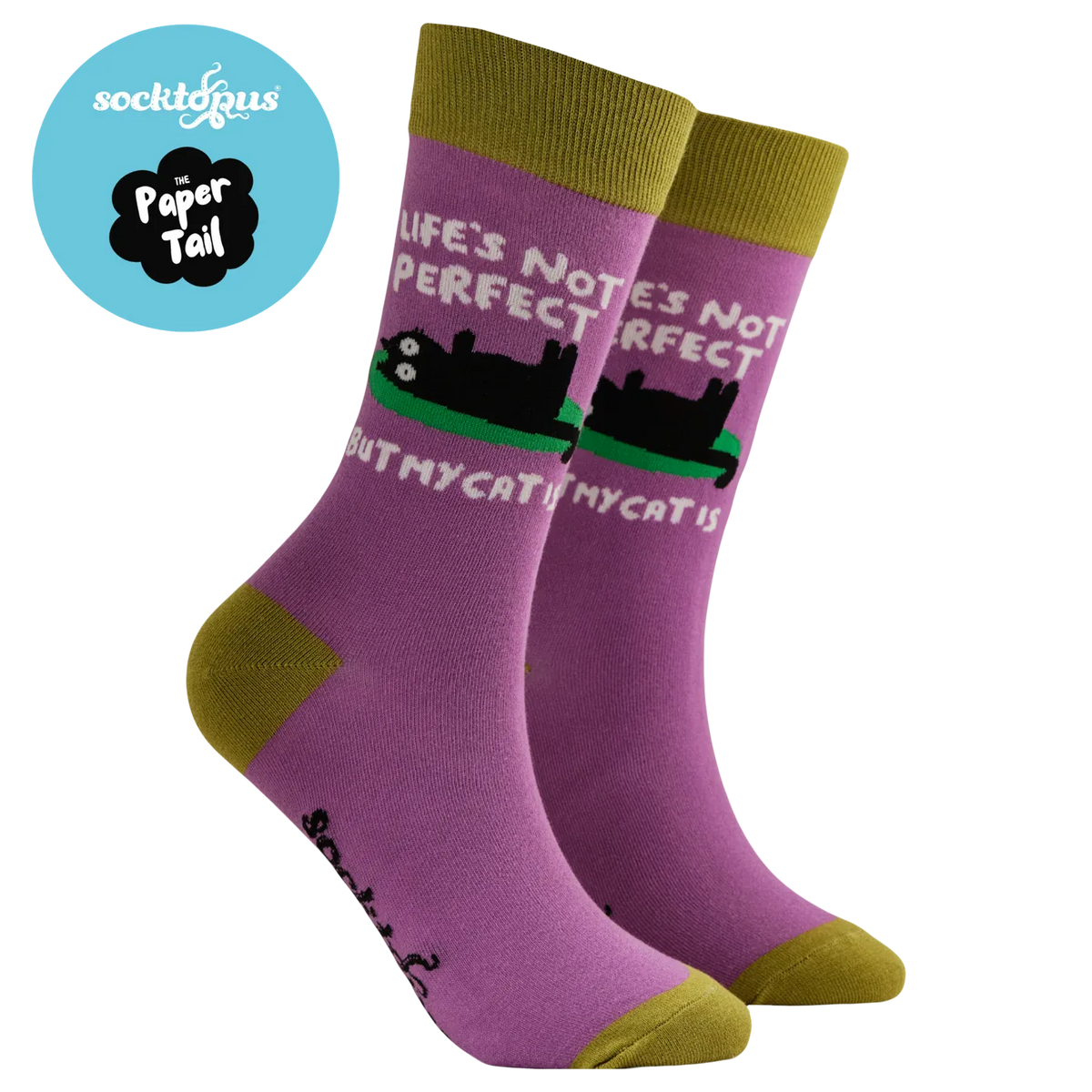 Socktopus Life's Not Perfect But My Cat Is Socks – Ladies & Gents