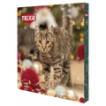 Trixie Advent Calendar for Cats with 24 festive treat doors featuring a tabby kitten and Christmas decorations