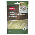 Trixie Premio Freeze-Dried Fishies with Chicken Breast cat treats in resealable retail packaging