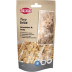 Trixie Freeze Dried Lamb Liver & Salmon cat treats in a 25g resealable pouch.
