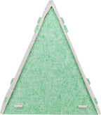 Rear top view of the Trixie Lucy felt cat cave showing the durable shape-retaining tepee design