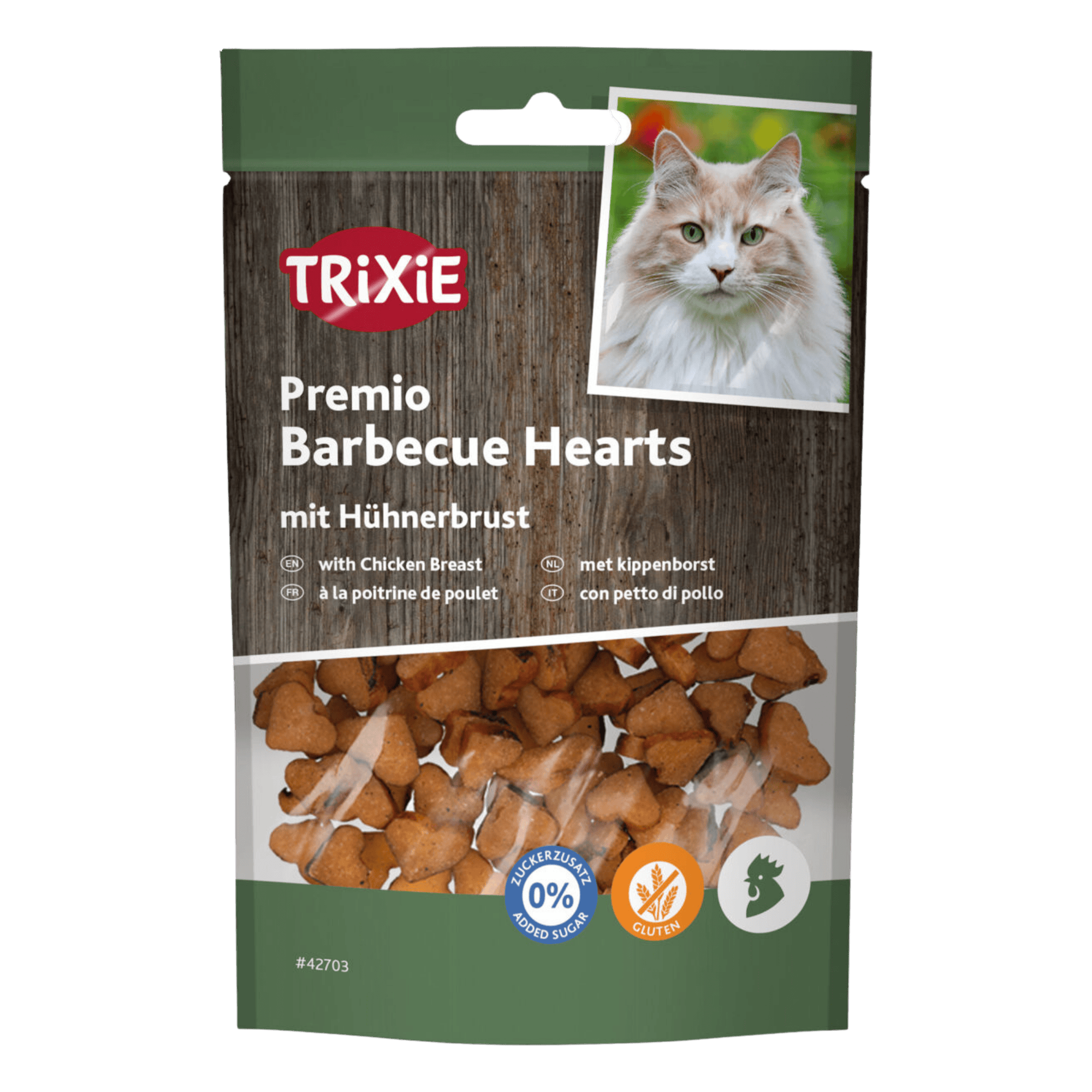 Trixie Premio Barbecue Hearts with Chicken Breast