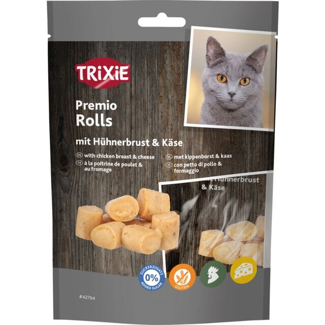 Cat Treats Trixie Premio Chicken & Cheese Roll Cat Treats