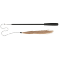 Trixie Telescope Fishing Rod Feather Cat Teaser Toy with long feather-style attachment, extendable fibreglass rod and comfortable EVA handle