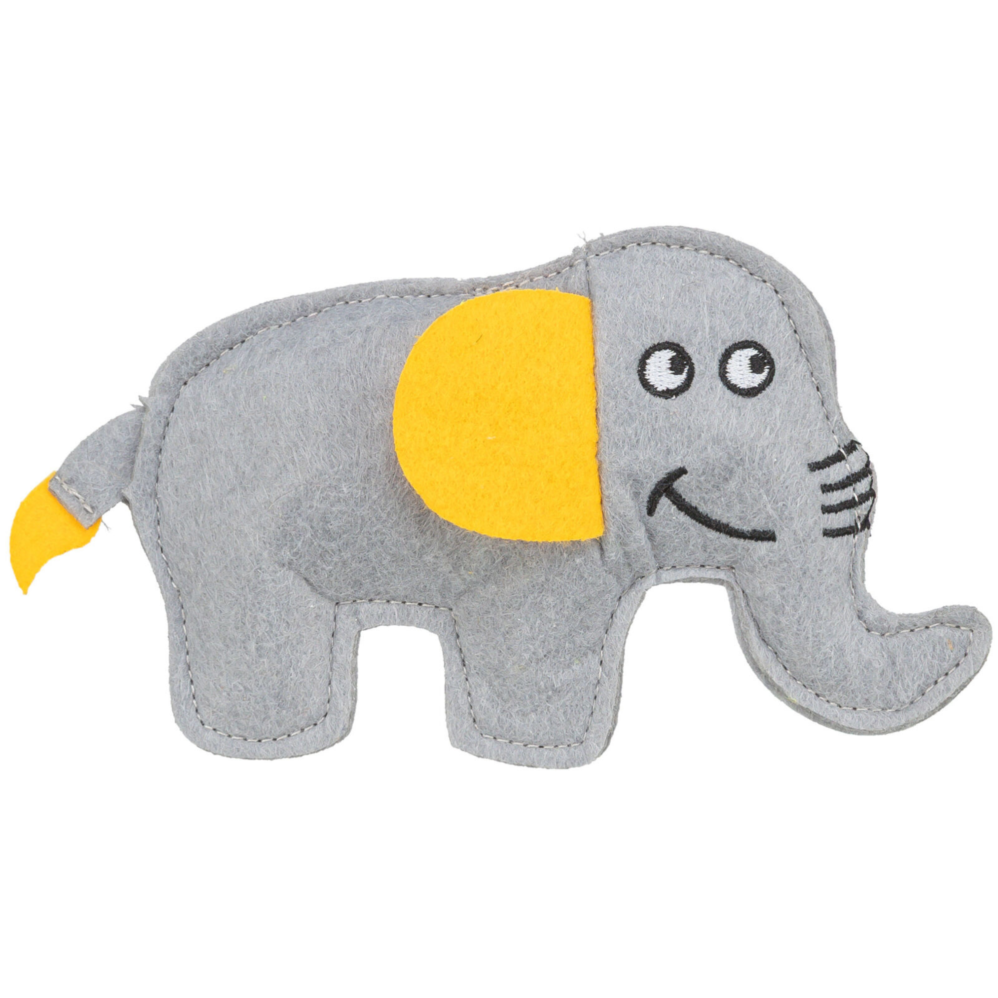 Trixie Cute Felt Elephant Catnip Cat Toy