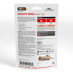 Packaging of VetIQ Healthy Bites Cat Treats for Urinary Care showing product details, ingredients, and branding.