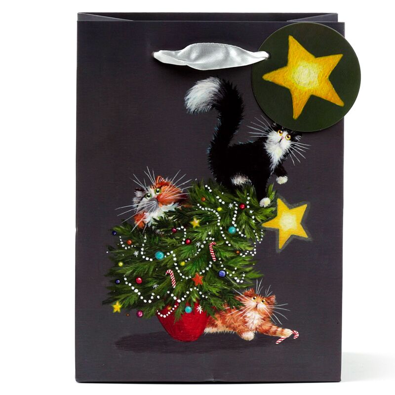 Kim Haskins Christmas Tree Catastrophe Small Gift Bag