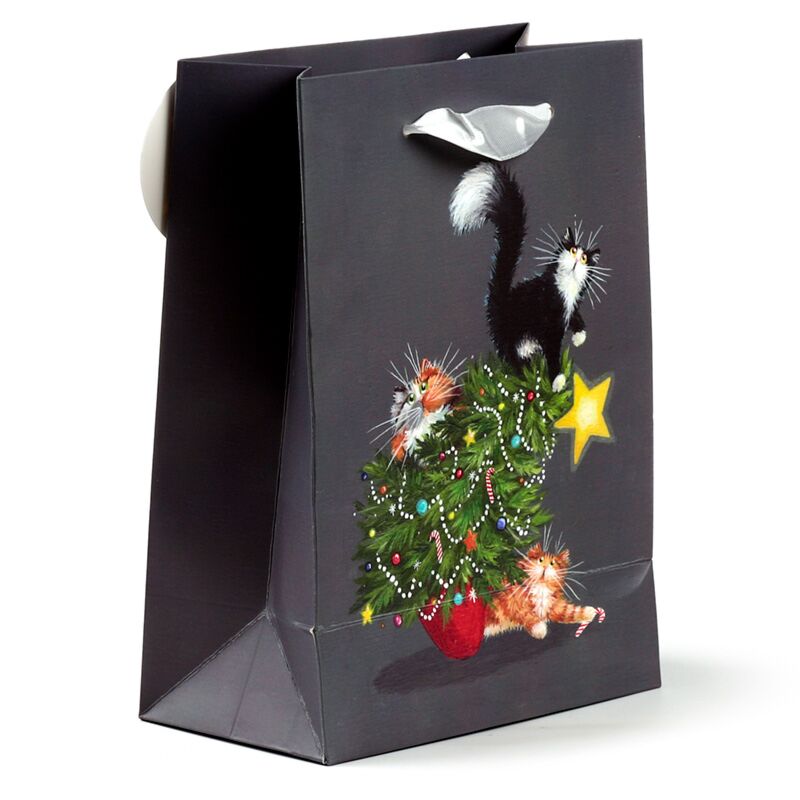 Kim Haskins Christmas Tree Catastrophe Small Gift Bag