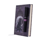 Embossed Witches Cat Spell Book A5 Journal & Pen