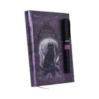 Embossed Witches Cat Spell Book A5 Journal & Pen