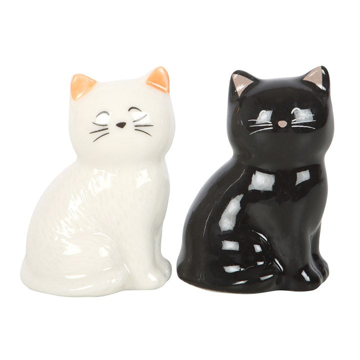 Cat Lucky Charm in Gift Box - Black or White Cat