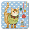 Emma Ball Kitten and Mousie Single Coaster