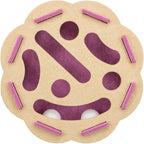 Trixie Hole ‘n’ Roll Felt Flower Cat Strategy Activity Fun Toy
