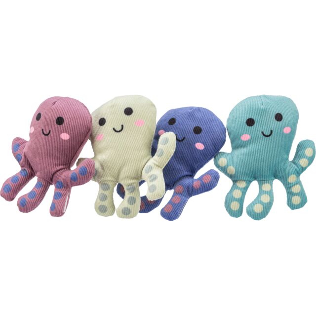 Trixie Cute Cotton Octopus Catnip Cat Toy