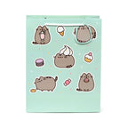 Pusheen the Cat Green Gift Bag - Large