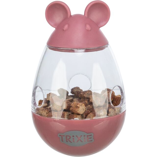 Trixie Snack Mouse Cat Treat Dispenser Roly-Poly Toy