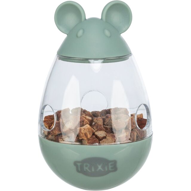 Trixie Snack Mouse Cat Treat Dispenser Roly-Poly Toy