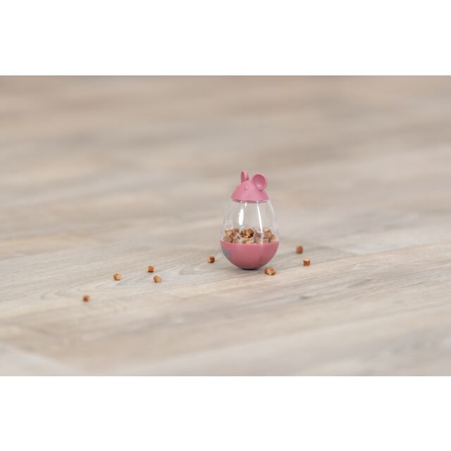 Trixie Snack Mouse Cat Treat Dispenser Roly-Poly Toy
