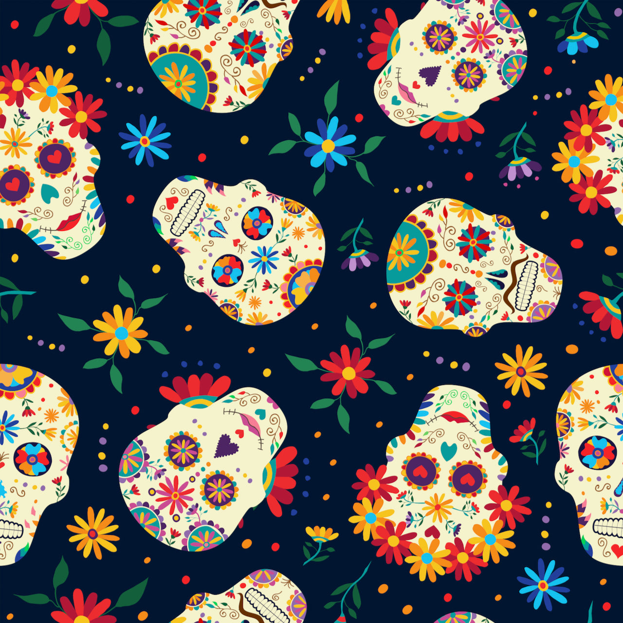 EXCLUSIVE DESIGN! 5D Diamond Art Kit: Skulls