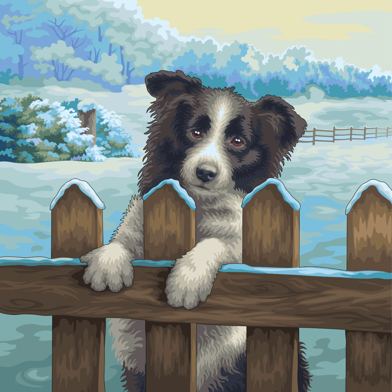 EXCLUSIVE DESIGN! 5D Diamond Art Kit: Puppy