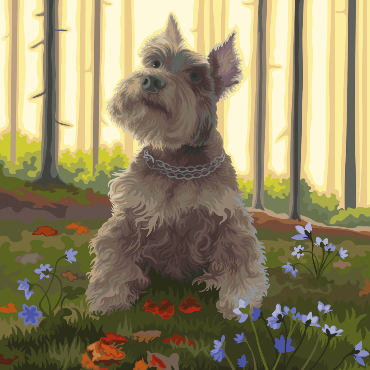 EXCLUSIVE DESIGN! 5D Diamond Art Kit: Westie Dog