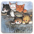 Alex Clark Single Coaster -  Kittens