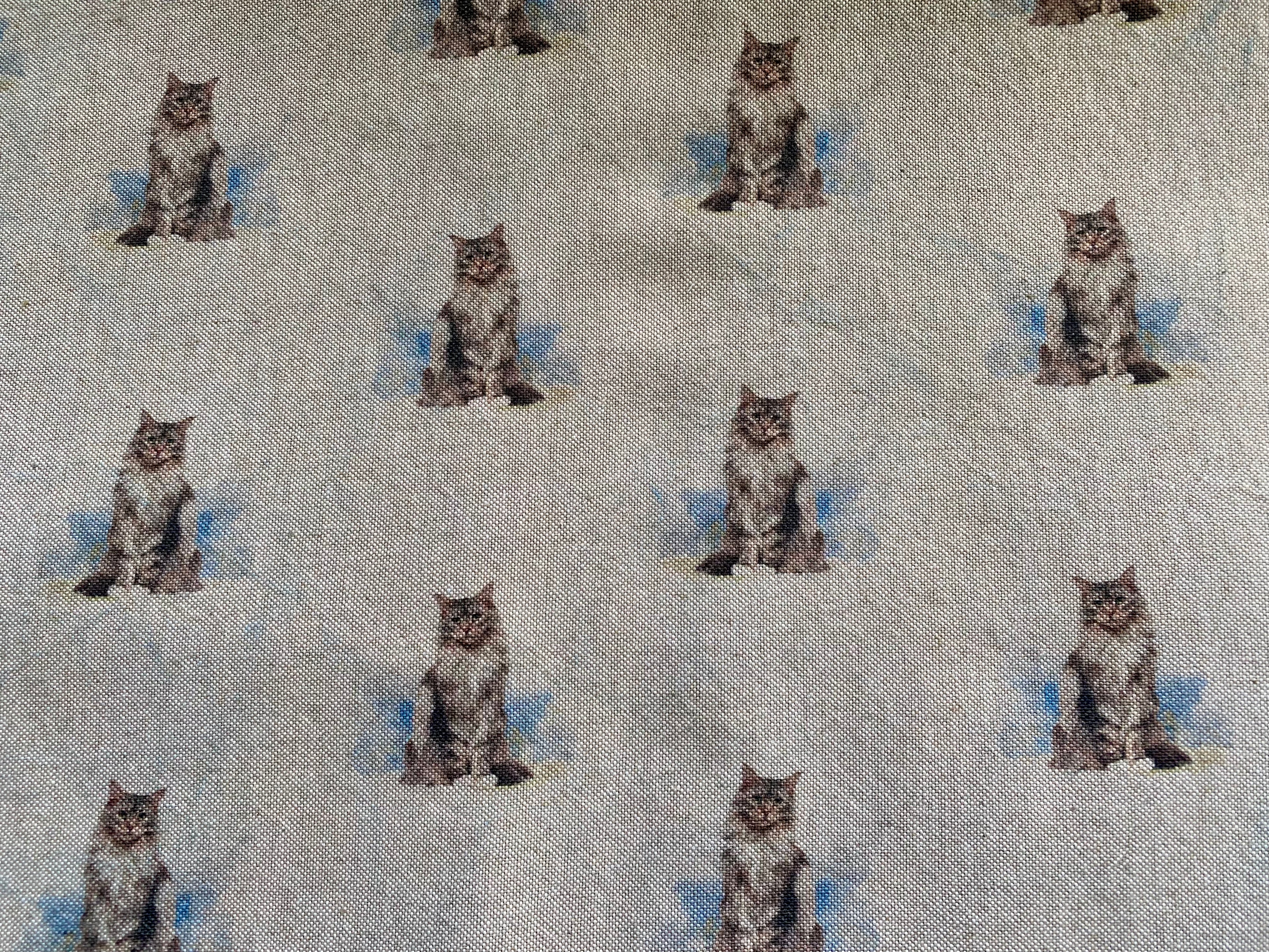 Handmade Luxury Reversible Windowsill Cat Cushion