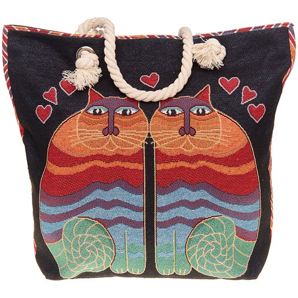 Equilibrium Tapestry Cats Tote Shopping Bag