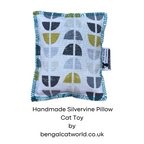 Handmade Premium Silvervine Pillow Cat Toy for Cats & Kittens