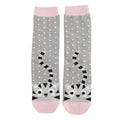Socks Miss Sparrow Ladies Bamboo Socks 'Kitty & Spots' One Size