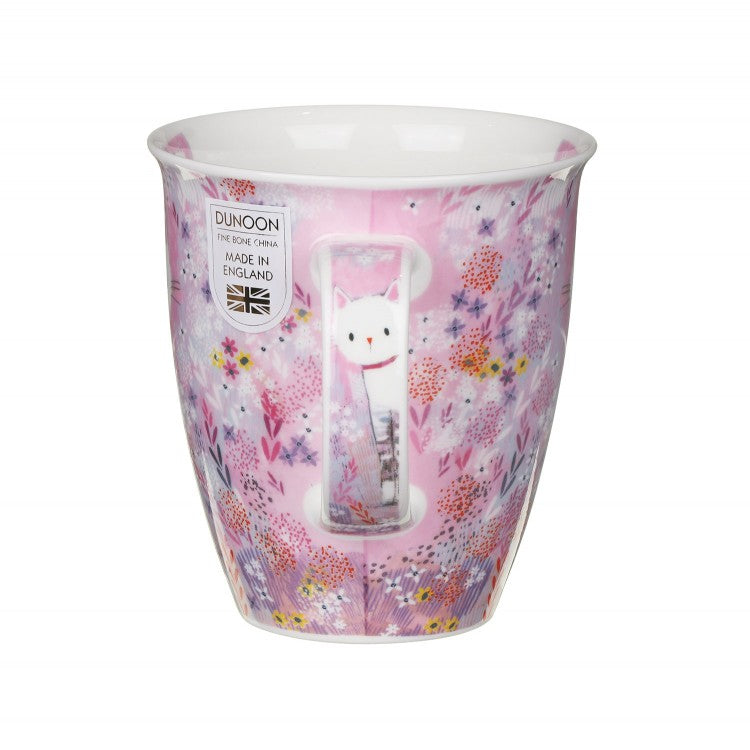 Dunoon Fine Bone China Cat Mug 'Tiddles'